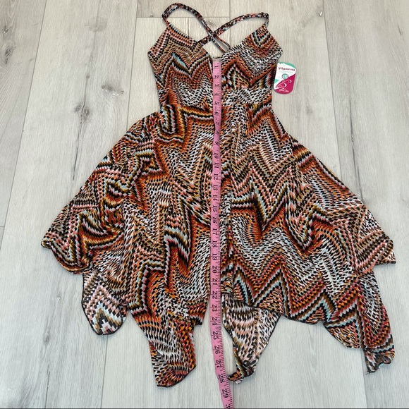 AFTER SIX Handkerchief Spaghetti Strap Dress - Picture 8 of 12